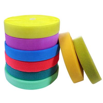 China Sew On 180MM Wide Binding Super Sew On Hook And Loop Tape Colors For Apparel And Fabrics Crafts for sale