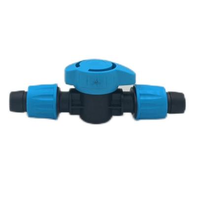 China Mini Plastic Valve for Agricultural Irrigation Customized and Environmentally Friendly Te koop