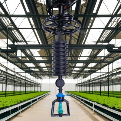 China Water Pressure Control Engineering Plastic Inverted Position Rotary Sprinkler for Garden and Farm Irrigation for sale