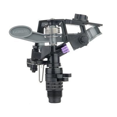 中国 1/2'' Controllable Angle-Impact Arm Irrigation Sprinkler Heads Normal Style and Advantage 販売のため