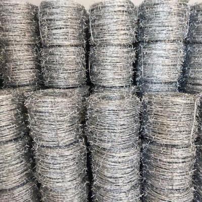 China Fencing Barbed Wire Price Per Meter Hot Dipped Galvanized Barbed Wire Price Per Roll for sale