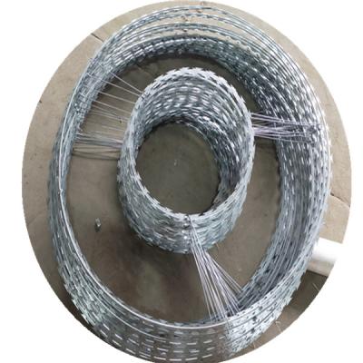 China Safety Fence Double Concertina Razor Wire Razor Wire Mesh With Various Blade Types for sale