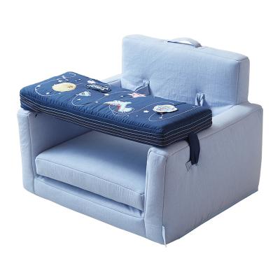 China Minimalist Asweets Kids Cotton Blanket Removable Baby 2 In 1 Sitting Activity Sofa Chair for sale