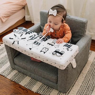 China Sweet Asweets Kids Early Education Busy Board 2 In 1 Baby Activity Sitting Sofa Chair for sale