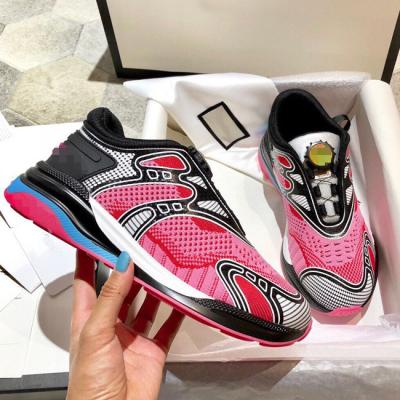 China Cushioning Sport Shoes 2020 New Arrivals Two Color Quilting R Sneakers For Women And Ladies for sale