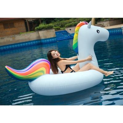 China Water Amusement Factory Manufacturing Custom High Quality PVC Material Unicorn Floaty Games also Custom Any Animal Pool Inflatable Toys for sale