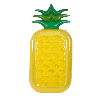 China Water Amusement Sale Various Custom PVC Material Leisure Products Water Toys Lounger Float Large Inflatable Pineapple Pool Float for Adult for sale