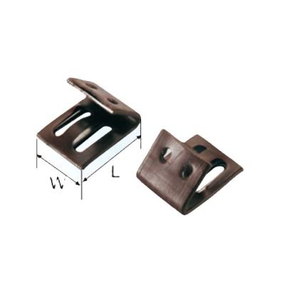 China Modern Factory Direct Selling Brown Full Set Of Four-hole Sofa Spring Clip Spring Buckle Plastic Zigzag Spring Clip for sale