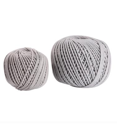 China Eco - Friendly Polyester Cotton Piping Tie Up White Cotton Rope For Bag Edge for sale