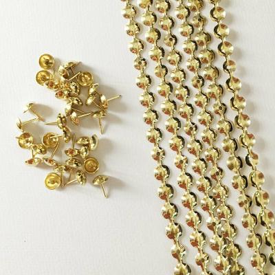 China Luxury China Customized Decorative 1 Meter Door Sofa Pin Nail Strip for sale