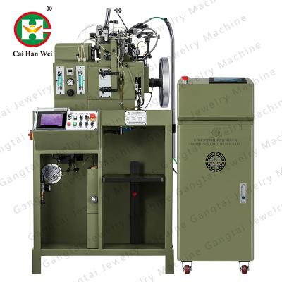 China Jewelry Making Equipment , Figaro Chain Making Machine With Laser Welding GTZML for sale