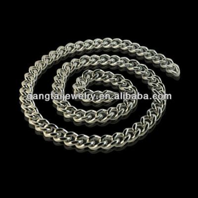 China Never stain stainless steel chain, steel jewelry, stainless steel necklace for sale