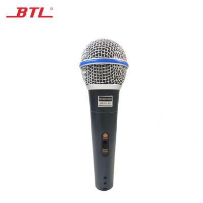 China Handheld Microphone High Level Super Sensitive Microphone Microphone For Stage Performance , Host , Speak BETA 58A for sale