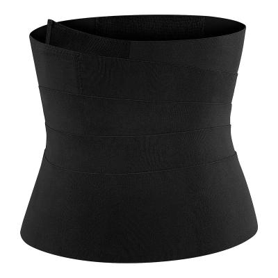 China Breathable Thin Silver Fitness Women Sports Elastic Waist Trainer Wrap Elastic Adjustable Belt New for sale