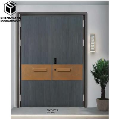 China Customized Color Copper Garden Gate Residential Bashroom Aesthetic Front Door for sale