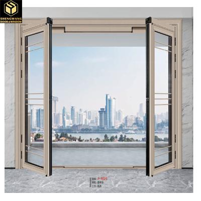 China Custom Hinged Aluminium Sliding Patio Doors Project Buildings Exterior Aluminum Sliding Doors for sale