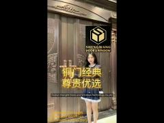 golden villa soundproof aluminum room door customized color