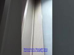 Very narrow room sliding door