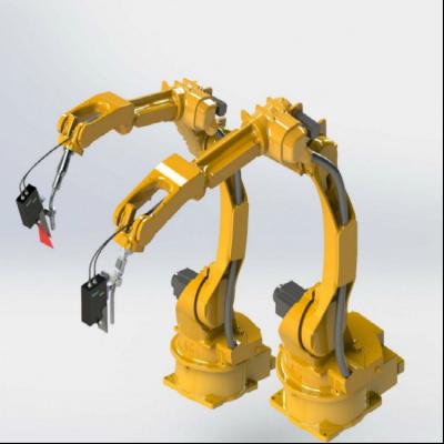 China Automotive Welding Robot Machine Station Automotive Line On Automobile Jig In Robot Welding Line Robotic Automation Systems for sale