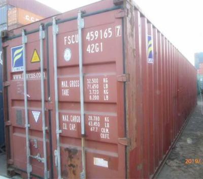 China Shop Products Cheap Used Shipping Container 20ft 40ft Second Hand Container for sale