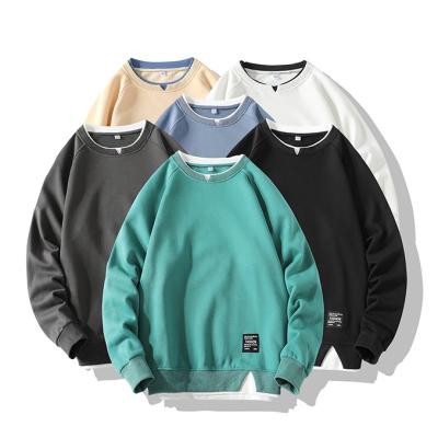 China Wholesale Women's Crew Neck Men's Long Sleeve Pullover Autumn Style Anti-Shrink Hoodie Sweatshirt for sale