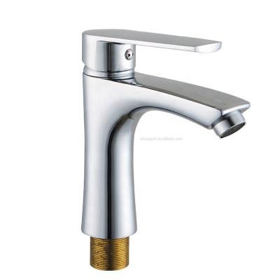 China Metered Faucets Brushed Bathroom Brass Faucet Heater Faucet Metal Castings Electric Faucets for sale