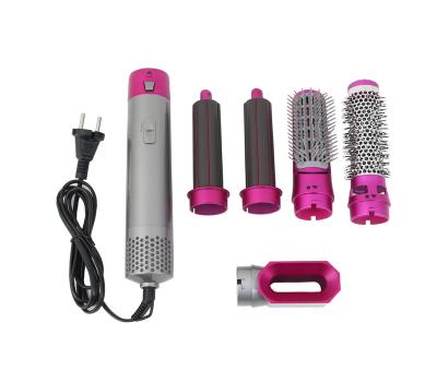 China Quick Style Hair You Wanted LKP-800H Detachable Wrap Air Comb Air Styler Hair Curler Brush Electric Hot Iron Brush Straightener Rotating 5 in 1 Fan Brush Hair Drye for sale