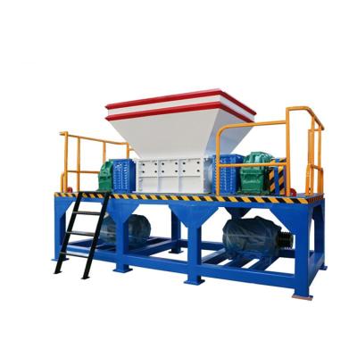 China Factory Good Quality 800 Metal Aluminum Box Carton Industrial Plastic Wood Textile Clothes Steel Car Paper Tire Recycling Shredder for sale