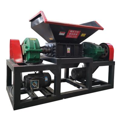 China Double Shaft Cardboard Shredder Machine Tire Shredder Waste Plastic Stable Factory Price Good Recycling Crusher for sale