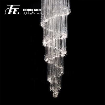 China From China New LED Light 2022 Modern Professional Modern Fiber Optic Chandelier Good Quality for sale