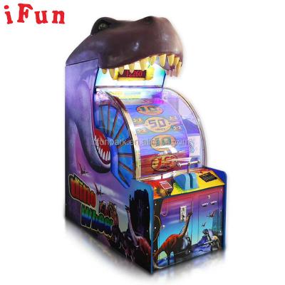 China Arcade Game Center Kids Redemption Wooden Electric Bass Wheel Arcade Lucky Game Machine for sale