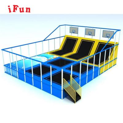 China Ifunpark Trampoline Kids Playground Soft Indoor Play Area Jumping Playground SPG001 for sale