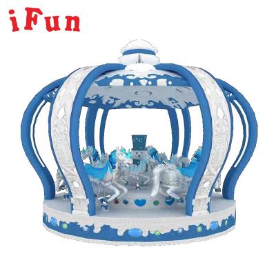 China Fiberglass Ifun Park Good Quality Indoor Carousel Amusement Rides Outdoor Amusement Park Theme Park Game Machines for sale