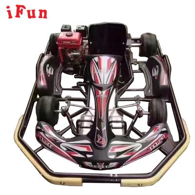 China Attractive Race Car Game Rides Heavy Duty Adult Pedal Go Kart Fun Cheap Rides For Sale L1950*W1450*H1590 for sale