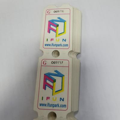 China Ifun Park Coin Operated Arcade Game Machine Accessories Customized Token Coin Ticket For Arcade 3*5cm for sale