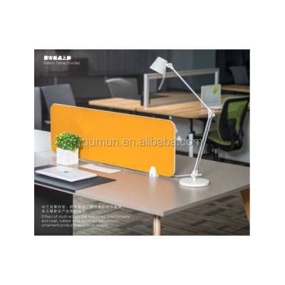 China Chinese Table Top Divider Panel Screen Furniture Office Maintain.environmental manufacturer accessory table mounted screen for sale