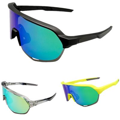 China Cycling Polarized Cycling Glasses With 3 Interchangeable TR90 Lenses Sports Sunglasses Women Men Running Sunglasses Mens River for sale