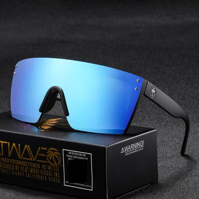 China Sports Sunglasses Over Size Sports Glasses One Piece Glasses Cycling High Quality Glass Coating Fishing Golf Driving Sunglasses for sale