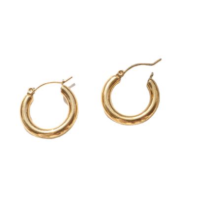 China FASHIONABLE Exquisite Gold Earring Studs Earrings For Women 2021 Gold Plated Jewelry Set Stainless Steel Stud Earrings for sale