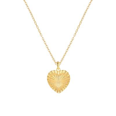 China TRENDY Fashion Clavicle Necklace 925 Silver Jewelry Heart Shaped Gold Plated Stainless Steel Necklaces Trendy 925 Silver for sale