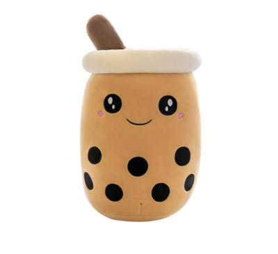 China Home Decoration Wholesale China Milk Tea Cup Plush Toy Boba Milk Tea Plush Toy 25cm Bubble Milk Tea Plush Toy for sale