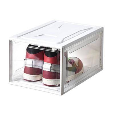 China Factory Wholesale Viable Clear Acrylic Sneaker Display Shoe Display Box Shoe Box Drawer for sale