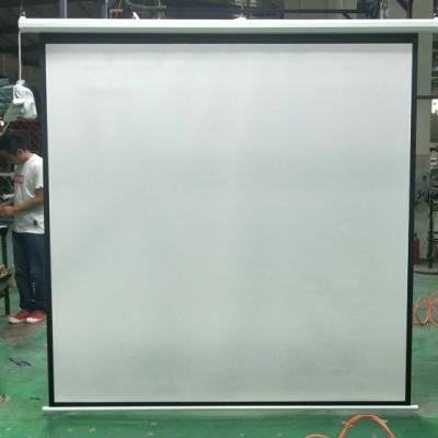 China Electric Motorized Projection Screen Electric Motorized Screen For Projector+ Remote Control for sale