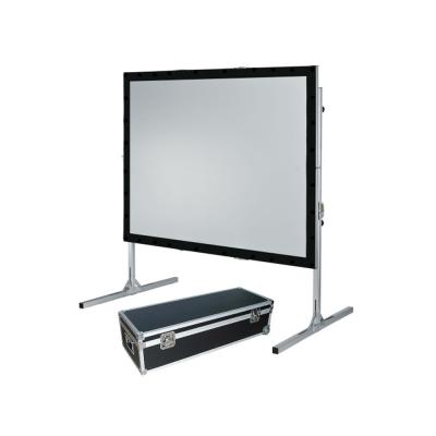 China Telon Projector Screen 16:9 Fast Folding Folding Screen with Best Quality and Cheap Price for sale