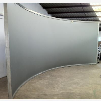 China Soft Projection Screen /Curved Curve Cinema Dome View 180 Degree With High Quality for sale