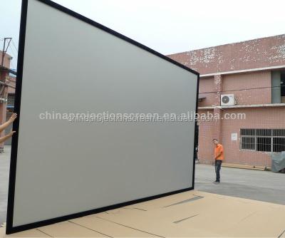 China Frame Telon Customized High Quality Fixed Frame Projector Screen for sale