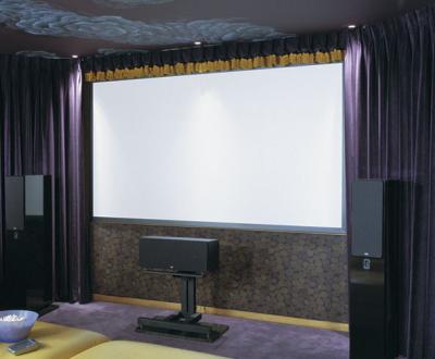 China Fixed View Projection Screen / High Reflection Gain /larde Viewing Angle, High Contrast / Frame Projection Screen for sale