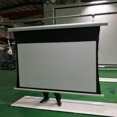 China Telon Factory Wall Mounted Screens For Projectors for sale