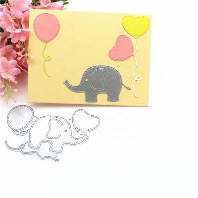 China Wholesale Custom Craft Elephant Mental Cutting Dies from Europe for DIY Gift and Scrapbooking for sale