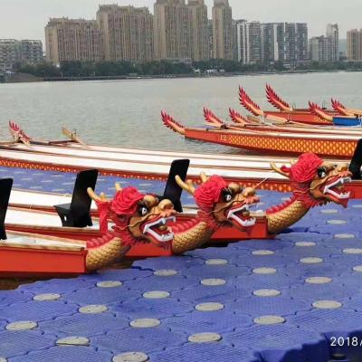 China fiberglass dragon boat for 5/12/22 person with good quality 912F for sale